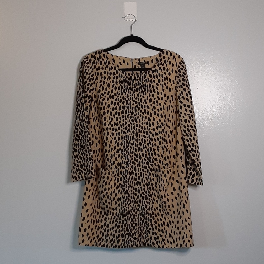J Crew leopard print tunic/dress, size 8.   (Open to Offers)!